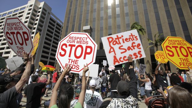 Medical Marijuana Advocates Protest In Berkeley and Launch Peace for Patients Campaign