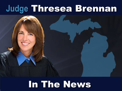 Michigan Judge Theresa Brennan faces misconduct allegations
