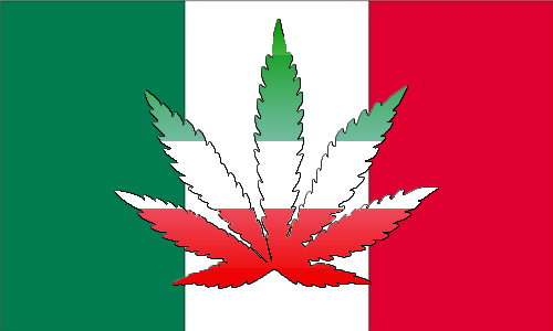 Mexican Marijuana Flag