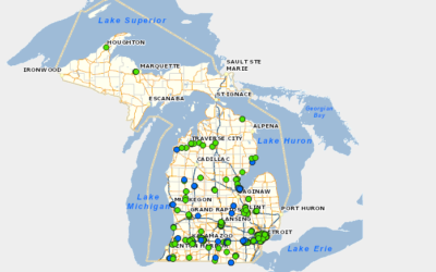 Active Marijuana Facilities Licensing Map