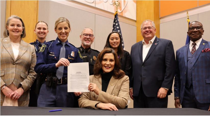 Whitmer signs bill stripping gun rights for non-violent offenders