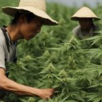 Chinese working the marijuana fields in the USA