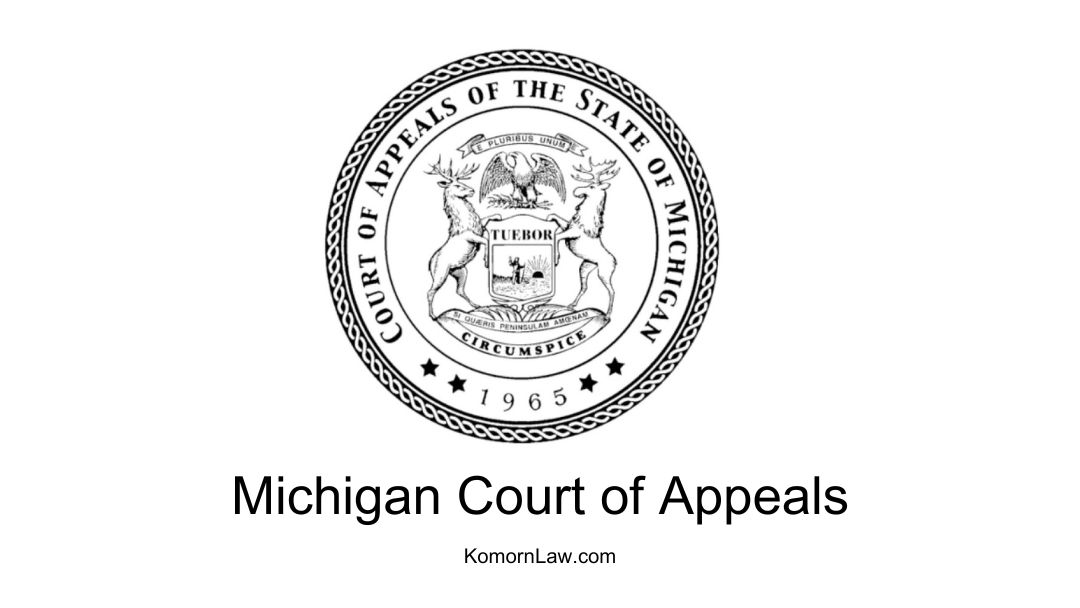 Michigan Court of Appeals – Case Analysis People v. Jackson