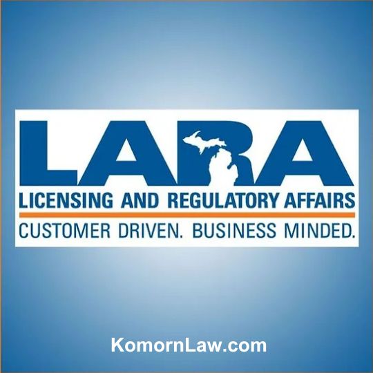 LARA Michigan-Komorn Law 540