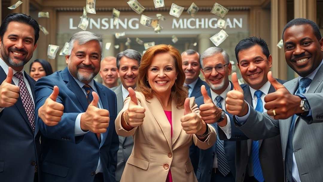 Michigan Giving Thumbs Up Spending Your Money and Making Laws