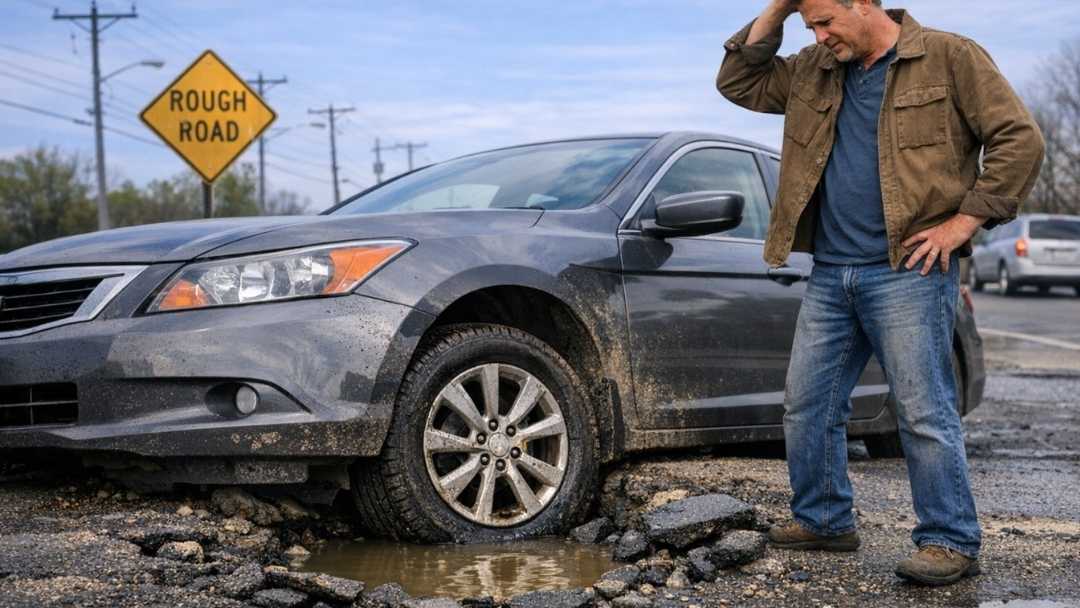 Michigan Drivers Can Get Up to $800 for Pothole Damage Through New Contest
